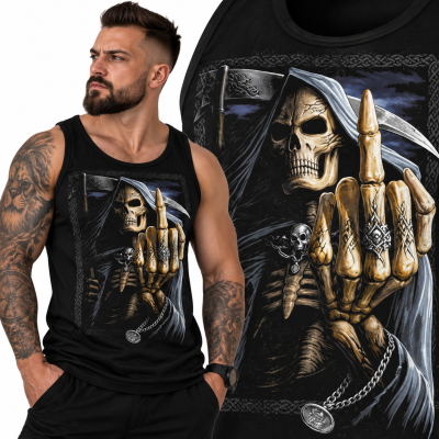 TANK TOP HORROR SKULL FUCK